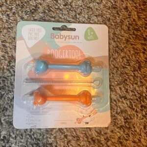 Babysun Boogertool Baby Nose Cleaner Safe‎ Effective Gentle 2-Piece Set